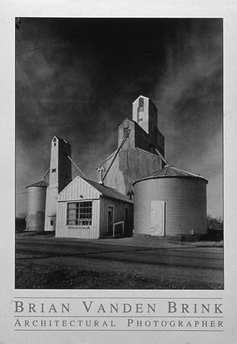 Grain Elevators, Long Island, Kansas - ©Brian Vanden Brink